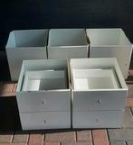 2x ladekast,  3x deur hoogglans ikea kallax Vakkenkast, Huis en Inrichting, Kasten | Ladekasten, Ophalen, Zo goed als nieuw