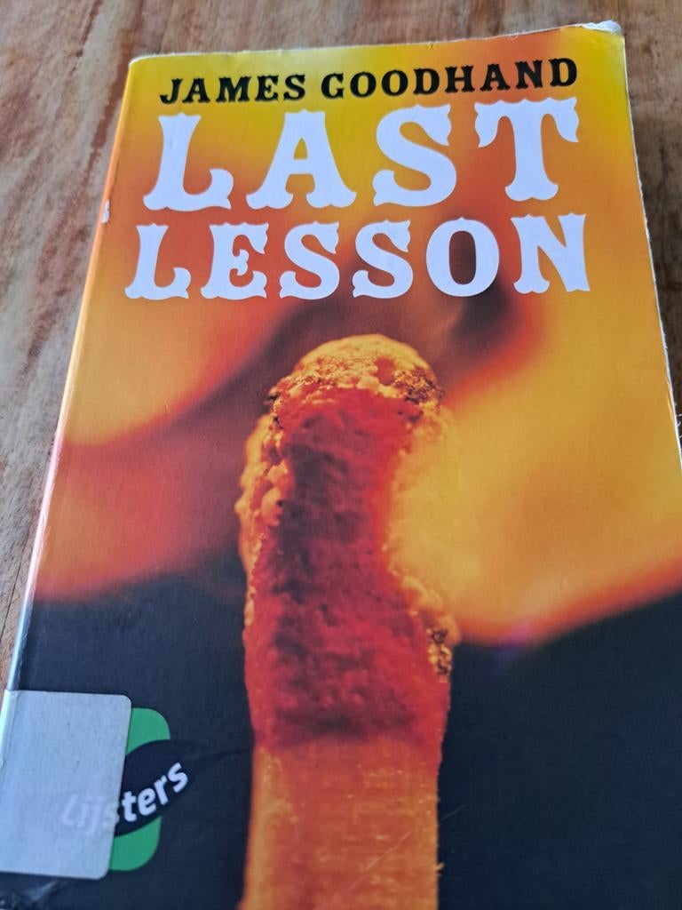 Last lesson, Ophalen of Verzenden