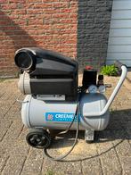 Compressor Creemers 25L, Doe-het-zelf en Verbouw, Compressors, Ophalen, Gebruikt, 6 tot 10 bar, Mobiel