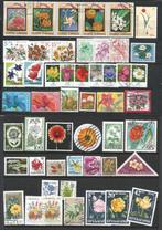 Kavel 4: 50 postzegels met bloemen, Postzegels en Munten, Postzegels | Thematische zegels, Dier of Natuur, Verzenden, Gestempeld