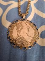 Maria Theresia Zilveren Hanger Ketting, Ophalen of Verzenden, Dames