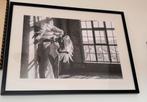 Prent Angel Wings afgedrukte foto zwart wit, Antiek en Kunst, Ophalen