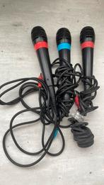 3x Singstar microfoon, Muziek, Gebruikt, Ophalen of Verzenden, 3 spelers of meer