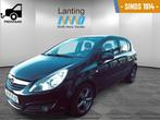Opel Corsa 1.4-16V Enjoy 5 deurs levering met nieuwe APK, Voorwielaandrijving, Gebruikt, 4 cilinders, Zwart