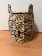 Rotan opbergmand kat, Huis en Inrichting, Ophalen, Zo goed als nieuw, Rond, Riet