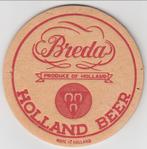 1 BREDA BIERVILTJE, Ophalen of Verzenden, Gebruikt, Viltje(s), Overige merken