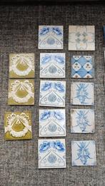 81 oude muurtegels., Ophalen