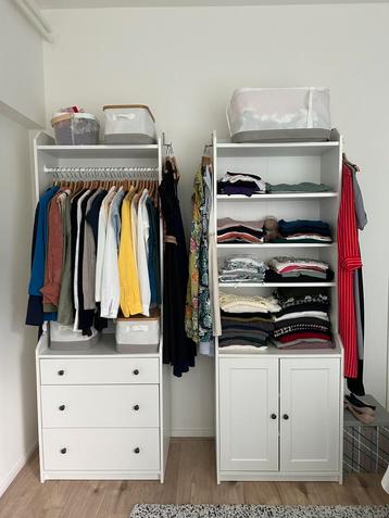 Ikea Hauga Cabinet Set White