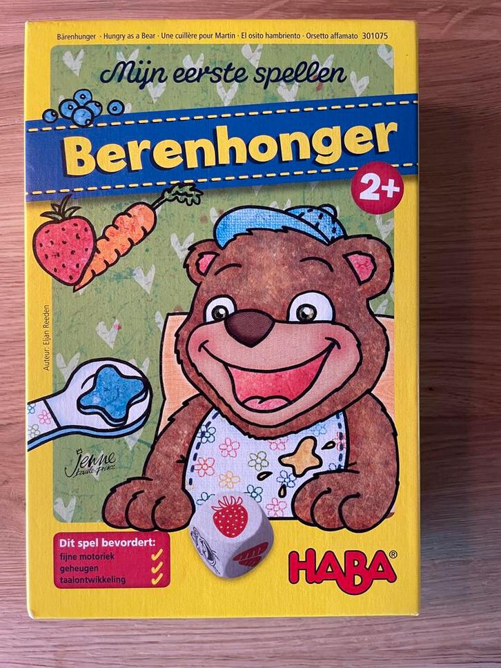 HABA Berenhonger, Hobby en Vrije tijd, Gezelschapsspellen | Bordspellen, Gebruikt, Een of twee spelers, Drie of vier spelers, Ophalen