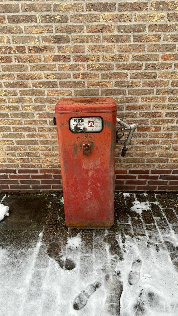 Benzinepomp, Verzamelen, Automaten | Overige, Zo goed als nieuw, Ophalen