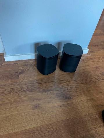 Sonos One SL (paar) - Zwart - 12 maanden garantie! beschikbaar voor biedingen