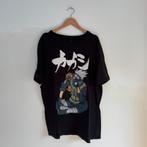 Naruto Kakashi T-shirt maat XL, Zwart, Ophalen of Verzenden, Zo goed als nieuw, Maat 56/58 (XL)