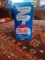 Emaille bord van pepsi cola., Ophalen, Gebruikt, Reclamebord