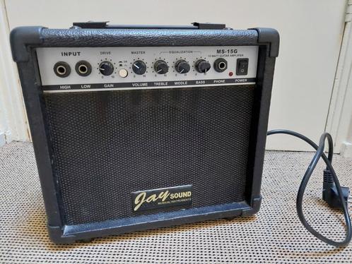 Jay Sound MS-15G Gitaarversterker 15 Watt, Muziek en Instrumenten, Versterkers | Bas en Gitaar, Zo goed als nieuw, Gitaar, Minder dan 50 watt