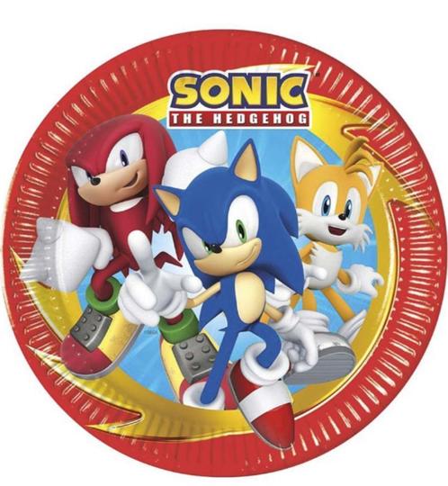 SONIC the Hedgehog Feestartikelen - Sega, Hobby en Vrije tijd, Feestartikelen, Nieuw, Feestartikel, Verjaardag, Ophalen of Verzenden