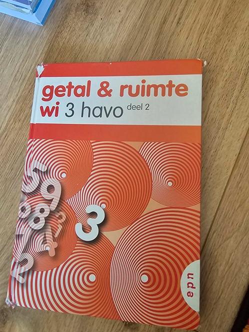Getal en ruimte wiskunde 3 havo deel 2, Boeken, Schoolboeken, Zo goed als nieuw, Ophalen of Verzenden