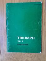 3 Triumph TR7 folders 2 handbooks totaal 5 boeken, Ophalen