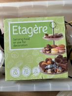 Etagère 3-laags glas, Ophalen, Nieuw