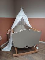 Mooie robuuste landelijke tweelingwieg, Ophalen, Zo goed als nieuw, Wieg