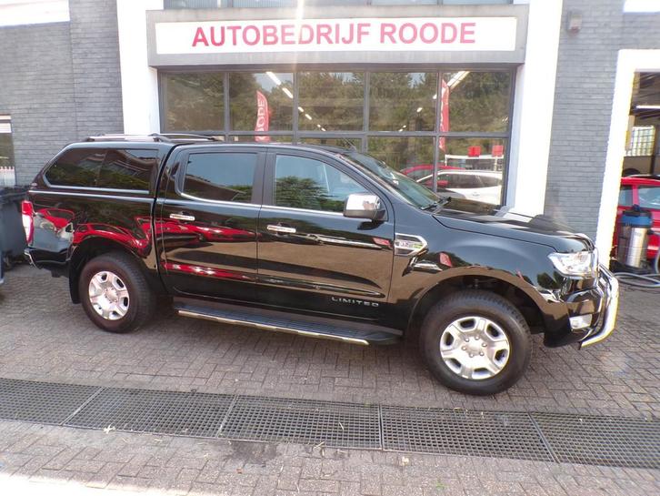 Ford Ranger 3.2 TDCi 5-DRS LimitedSupercab DUBBEL CABINE,MAR, Auto's, Ford, Te koop, Ranger, 4x4, ABS, Achteruitrijcamera, Airbags