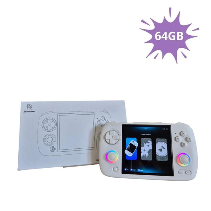Anbernic RG CubeXX 64GB - Retro Handheld Console - Game, Spelcomputers en Games, Spelcomputers | Overige, Nieuw, Ophalen of Verzenden