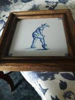 Delftse blauwe tegel, Ophalen