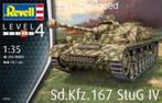 Revell 1:35 Tank Sd.Kfz 167 Stug IV 3255 modelbouw, Tank, Nieuw, Ophalen of Verzenden, 1:32 tot 1:50