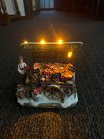 Kerststukjes kraam met lichtjes, Ophalen, Zo goed als nieuw