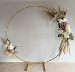 Backdrop - cirkel, bruiloft styling - decoratie, Ophalen of Verzenden, Nieuw, Geboorte of Huwelijk
