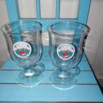 Gluhkriek liefmans oudenaarde bierglazen 2 stuks, Ophalen, Gebruikt, Glas of Glazen, Overige merken