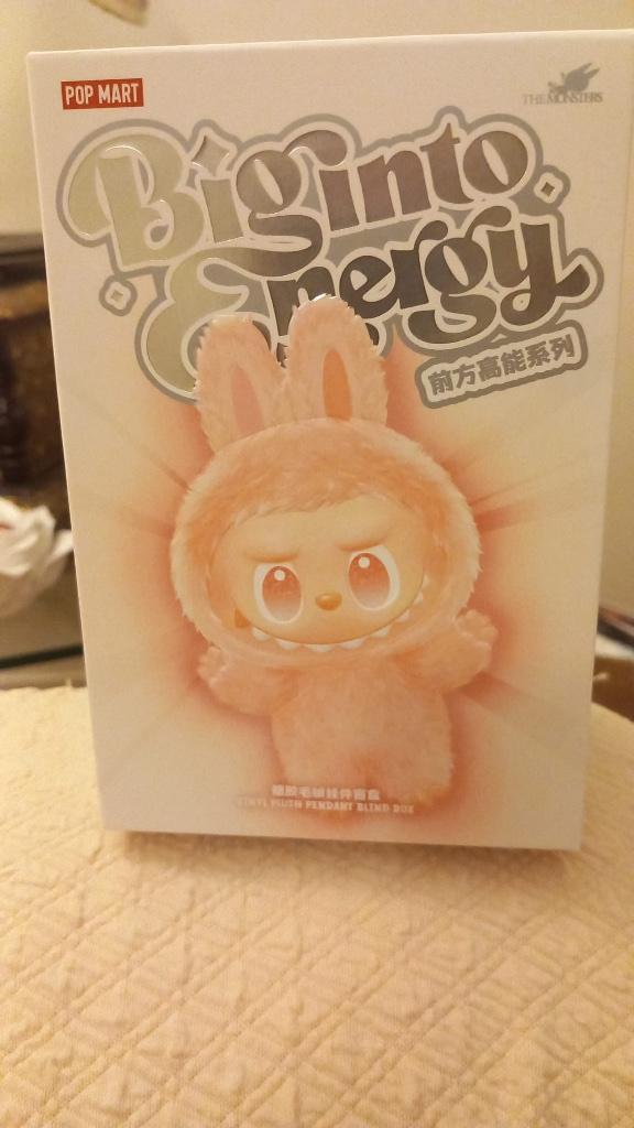 POP MART Labubu Big Into Energy – Vinyl Plush Pendant, Verzamelen, Poppetjes en Figuurtjes, Nieuw, Ophalen