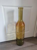 Mica vaas okergeel, Ophalen, Geel, 75 cm of meer, Glas