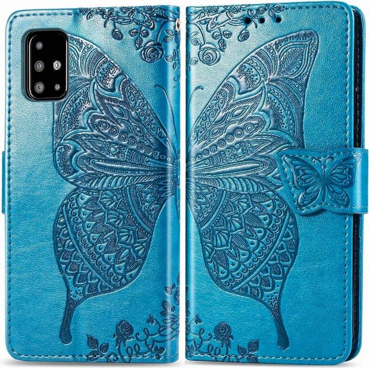 Samsung Galaxy A51 Bookcase-portemonee hoesje, Telecommunicatie, Mobiele telefoons | Hoesjes en Frontjes | Samsung, Nieuw, Overige modellen