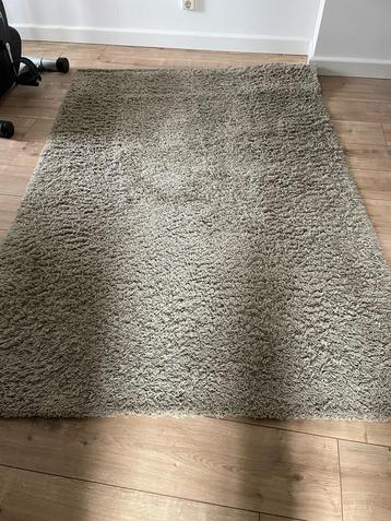 Ikea vloerkleed beige hoogpolig 195x133 cm beschikbaar voor biedingen