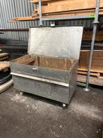 Aluminium gereedschapskist op wielen, Ophalen, Gebruikt