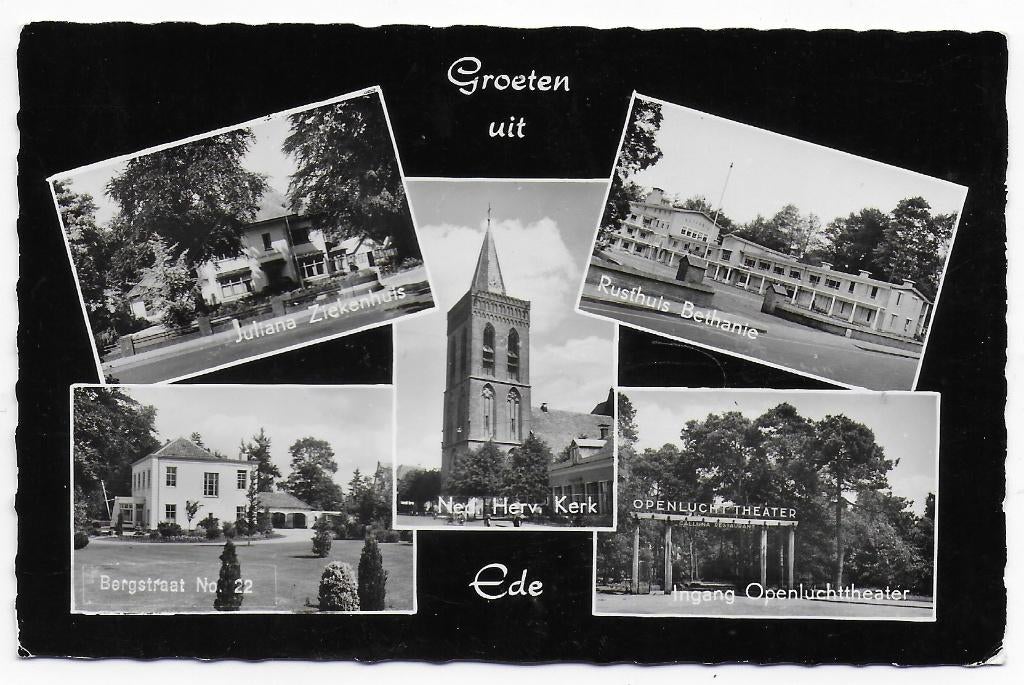 Ede Ansichtkaart Uit 1964 ( B7239), Verzamelen, Ansichtkaarten | Nederland, Ophalen of Verzenden, 1960 tot 1980, Gelopen, Gelderland