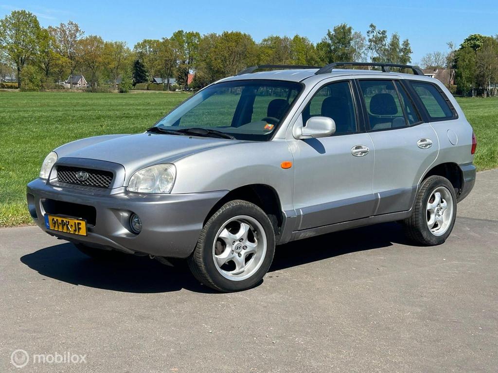 Hyundai Santa Fe 2.0i-16V Airco Cruise, Auto's, Hyundai, Voorwielaandrijving, Gebruikt, 4 cilinders, 2000 kg
