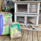 Dierenverblijf dierenhok knaagdieren konijnenhok caviahok, Gebruikt, Ophalen of Verzenden, 90 cm of meer, Konijn