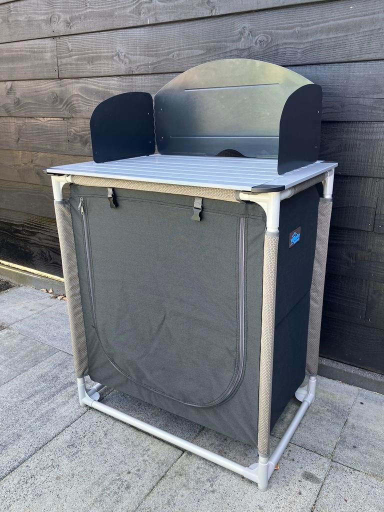 2x Vrijbuiter Outdoor campingkast kookkast (H85xB75xD53), Ophalen, Zo goed als nieuw, Campingkast