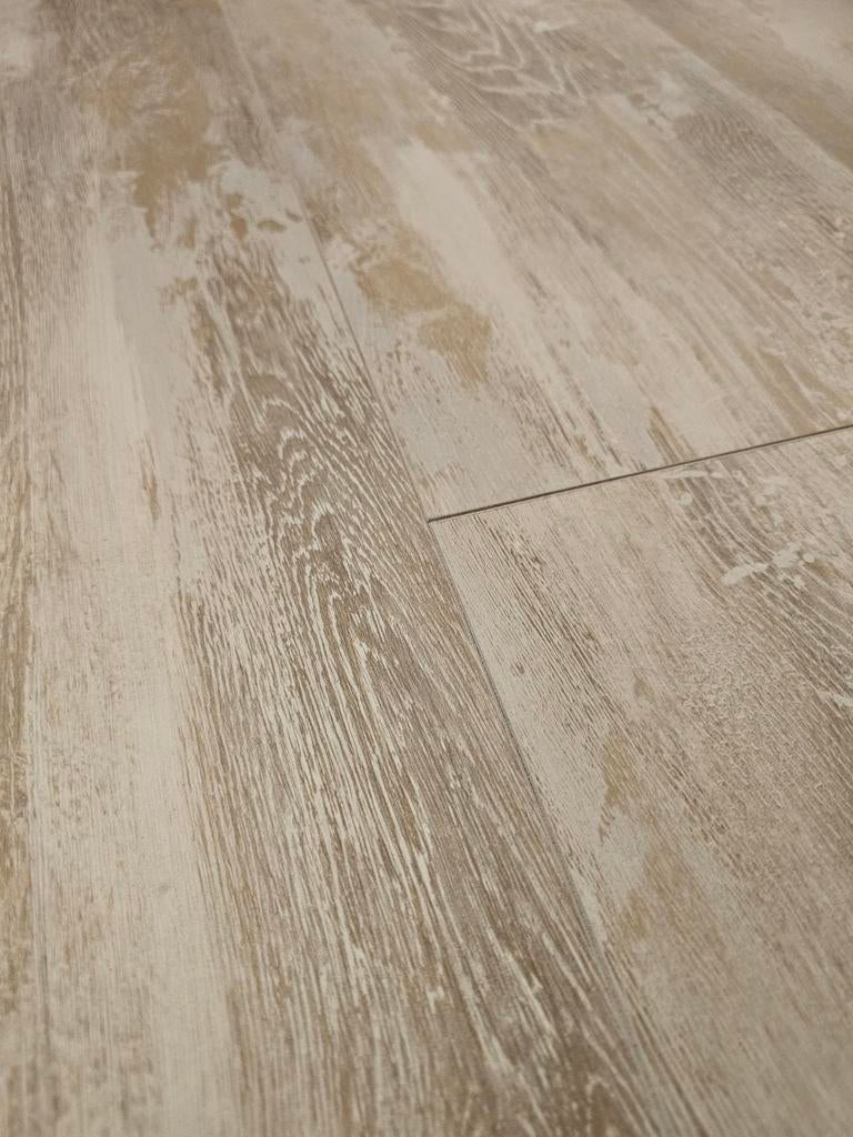 XXL Klik LAMINAAT (€5 m²) Versleten Beach/ Almere Poort, Ophalen, Crème, XXL Klik LAMINAAT (€5 m²) Versleten Beach, 75 m² of meer
