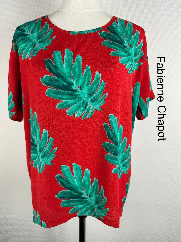Fabienne Chapot Blouse  (mt: 36) 10,8/9077, Ophalen of Verzenden, Zo goed als nieuw, Maat 36 (S), Rood