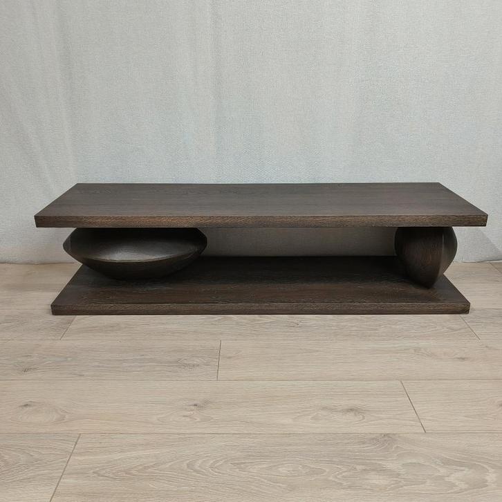 TV meubel sculpture | Variaties met opberging | Eikenhout, Huis en Inrichting, Kasten | Televisiemeubels, Nieuw, Minder dan 100 cm