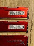 DDR3 16GB RAM Geheugen - HyperX Fury, Computers en Software, RAM geheugen, Gebruikt, DDR3, Ophalen of Verzenden, Desktop