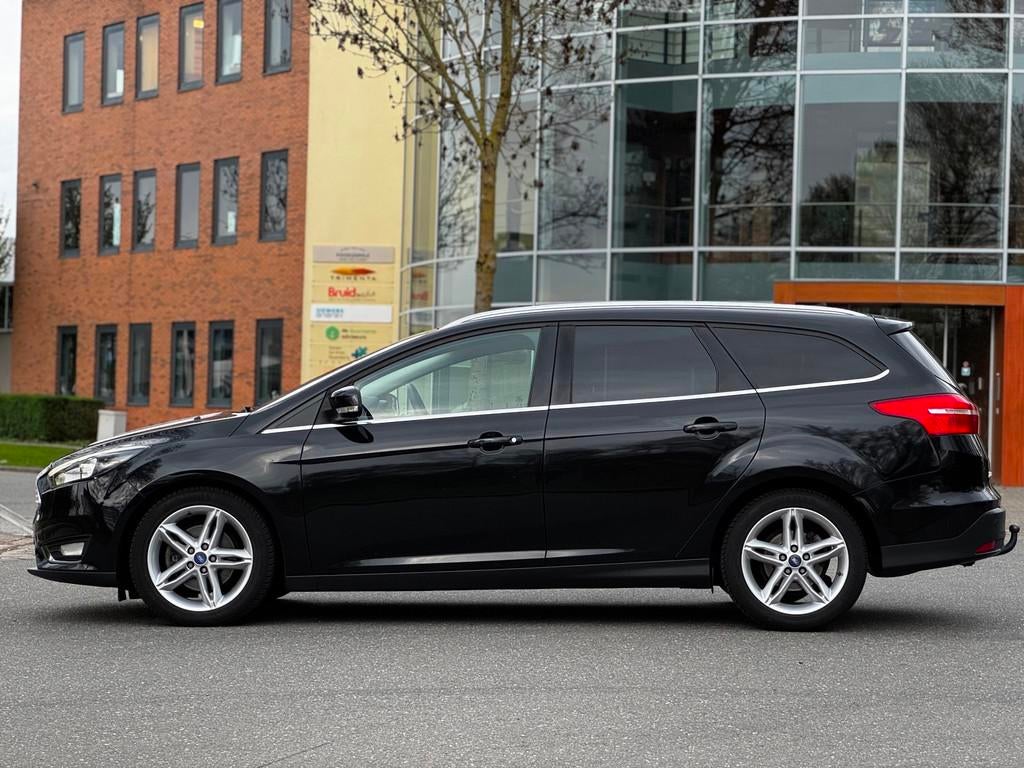 Ford Focus Wagon 1.5 Titanium Edition|AUT|NAVI|LED|STOELVERW, Auto's, Ford, Start-stop-systeem, 4 cilinders, 150 pk, Zwart