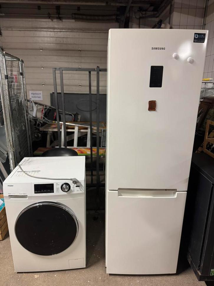 Koelkast + Wasmachine 8KG te koop, Witgoed en Apparatuur, Eierkokers, Zo goed als nieuw, Ophalen of Verzenden
