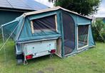 Stoere Anssems tenttrailer (750 kg) – 4 slaapplaatsen, Tot en met 4, Groen, Ophalen, Overige merken