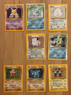 Pokemon collectie | base set, jungle, fossil, rocket, promo, Ophalen, Gebruikt, Meerdere kaarten, Foil