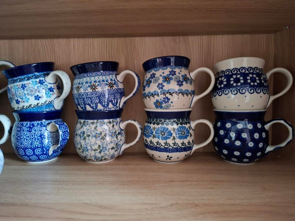 Bunzlau Castle  boeren mokken - 240ml, Huis en Inrichting, Keuken | Servies, Gebruikt, ., Keramiek, Ophalen of Verzenden