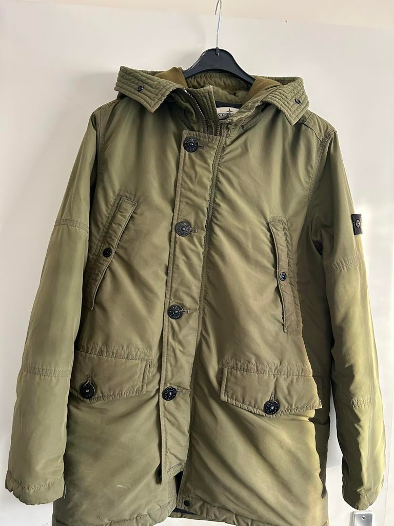 Mooie Stone Island jas kleur groen, Kinderen en Baby's, Ophalen of Verzenden, Zo goed als nieuw