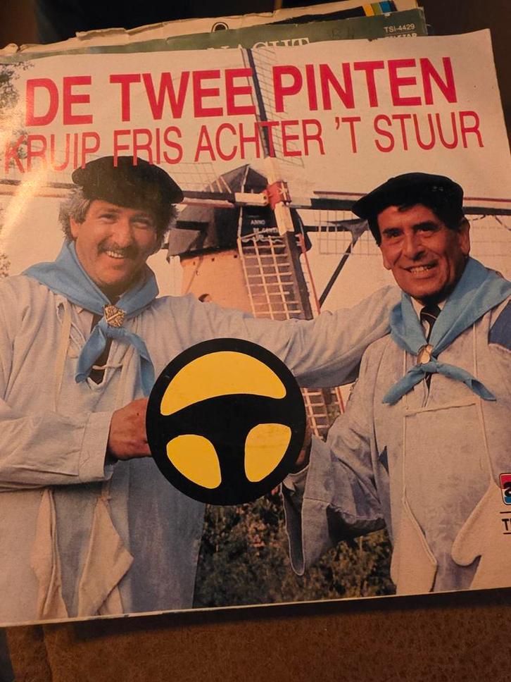 De Twee Pinten - Kruip Fris Achter 't Stuur Vinyl Single, Cd's en Dvd's, Vinyl | Overige Vinyl, Gebruikt, Overige formaten, Ophalen of Verzenden